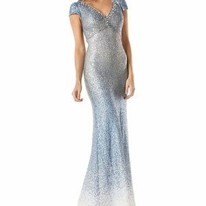 Sequined Evening Gown